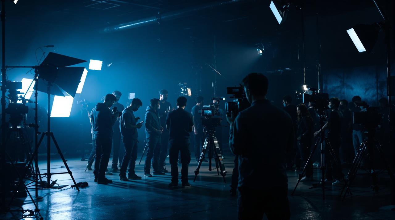 丝芭传媒制作现场